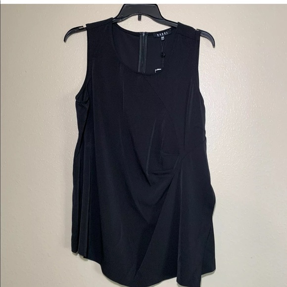 NWT Rebel Wilson X Angels Asymmetric Black Top - Picture 4 of 8